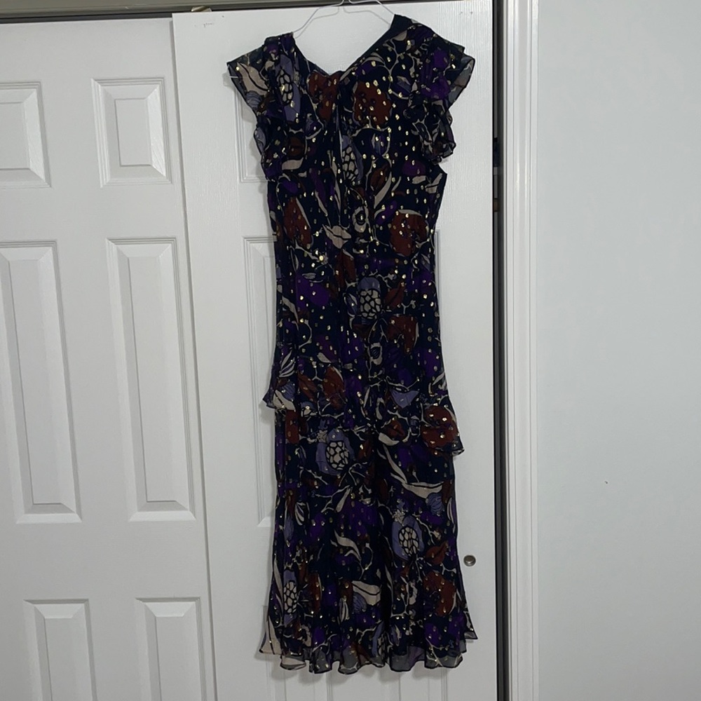 Cap sleeve beautiful whistles dress taken in to a size 6-8